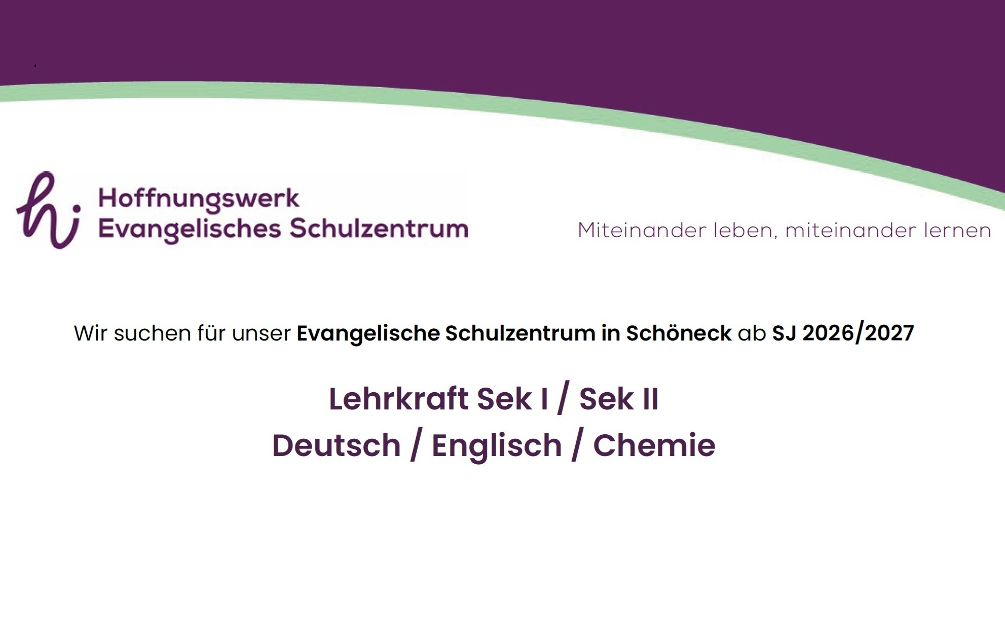 2026 03 17 Stellenanzeige Bild Homepage 1